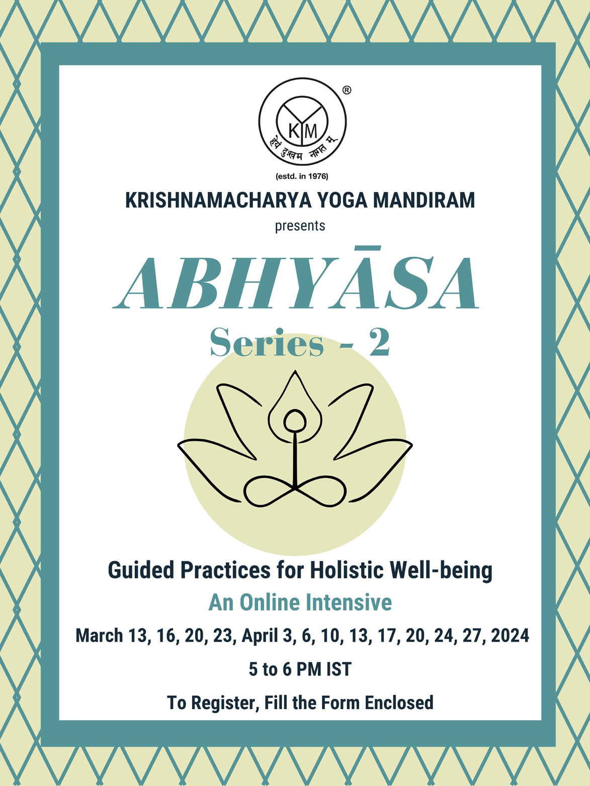 Abhyāsa – Series 2 | Guided Practices for Holistic Well-being