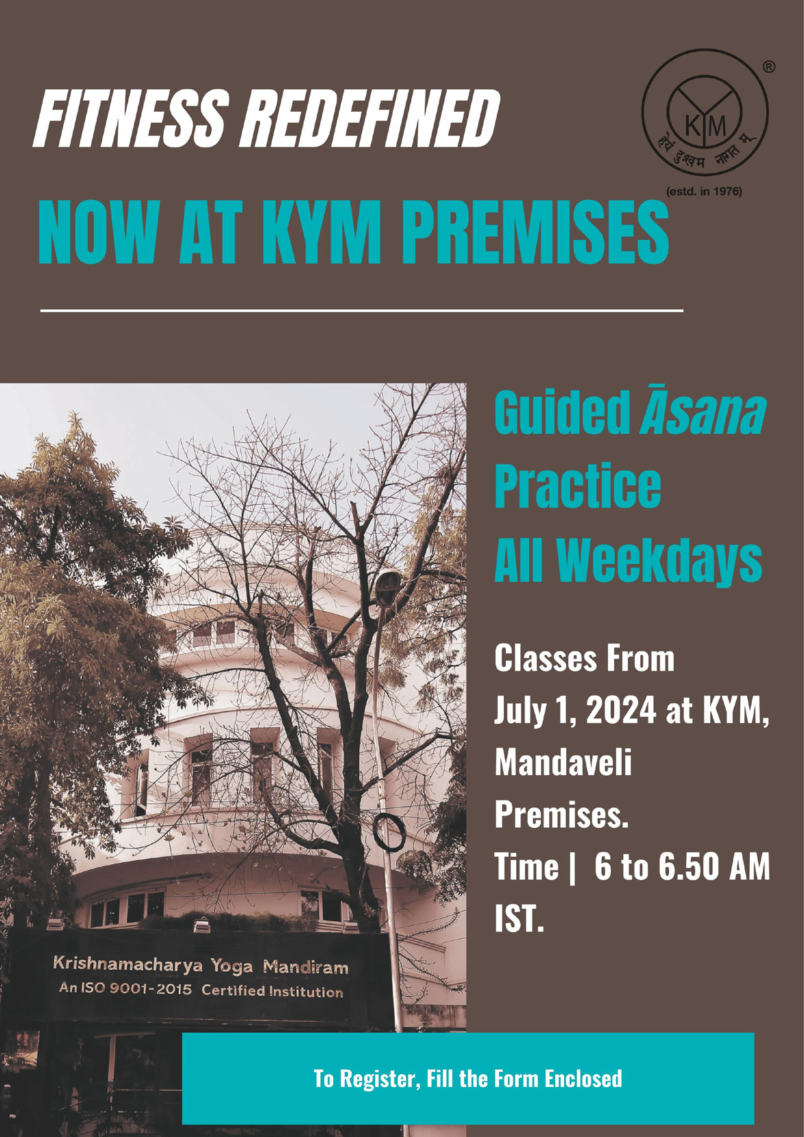 Fitness Redefined (At the KYM, Mandaveli Premises)