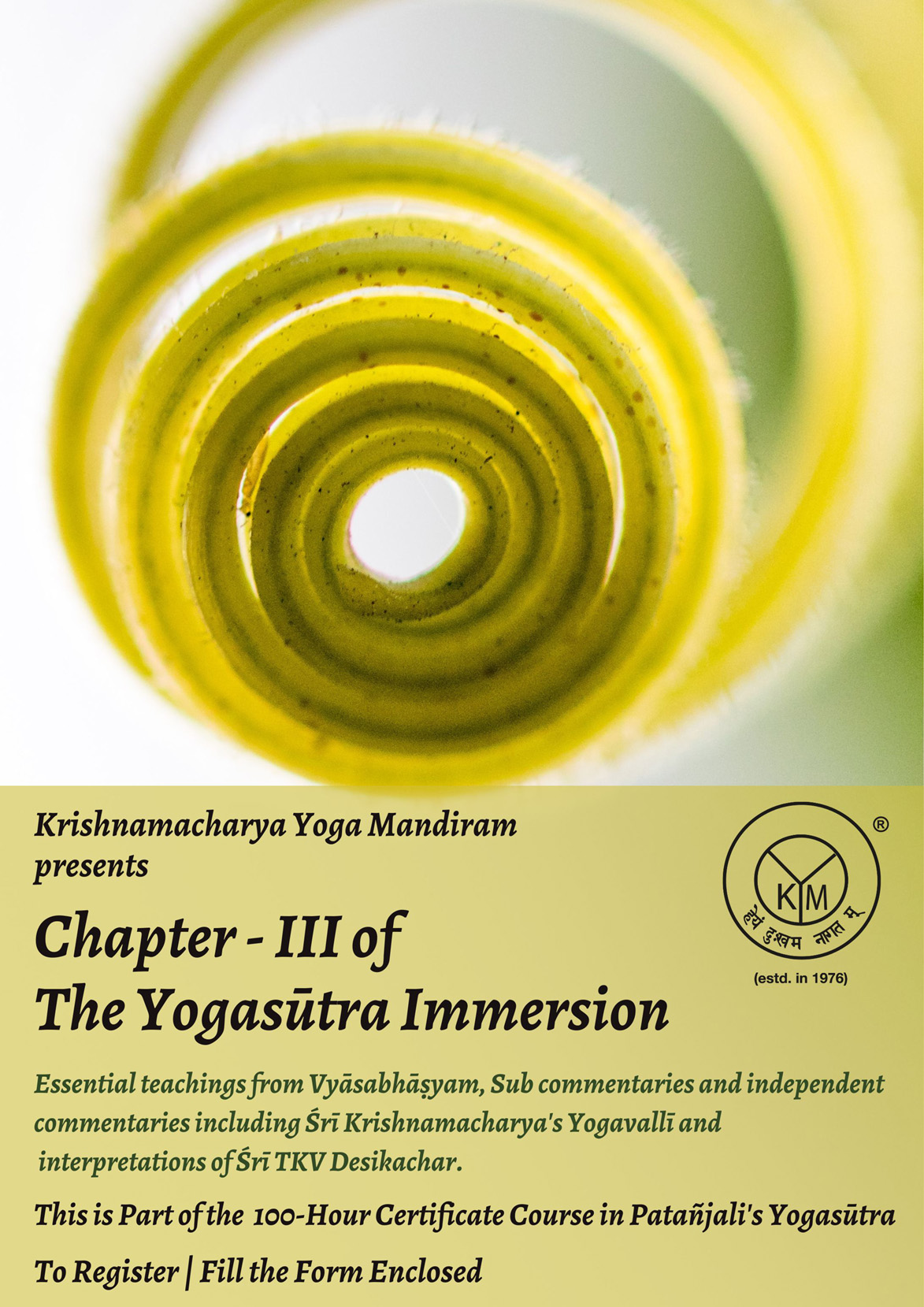 Chapter – III of Yogasūtra Immersion
