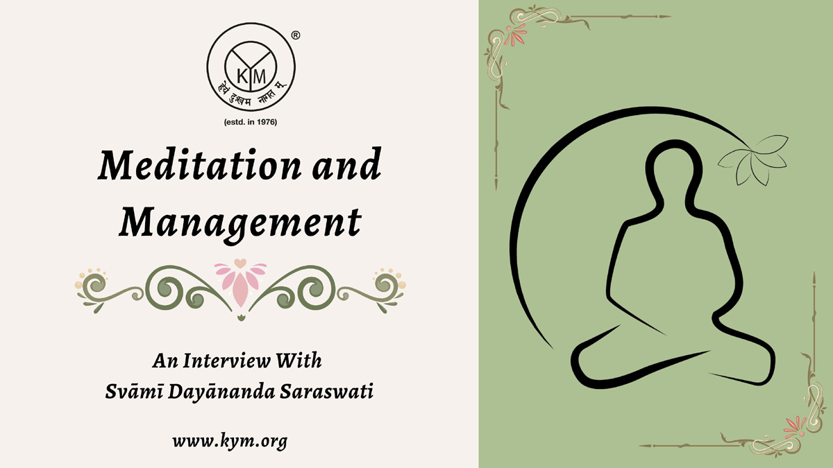 Meditation and Management