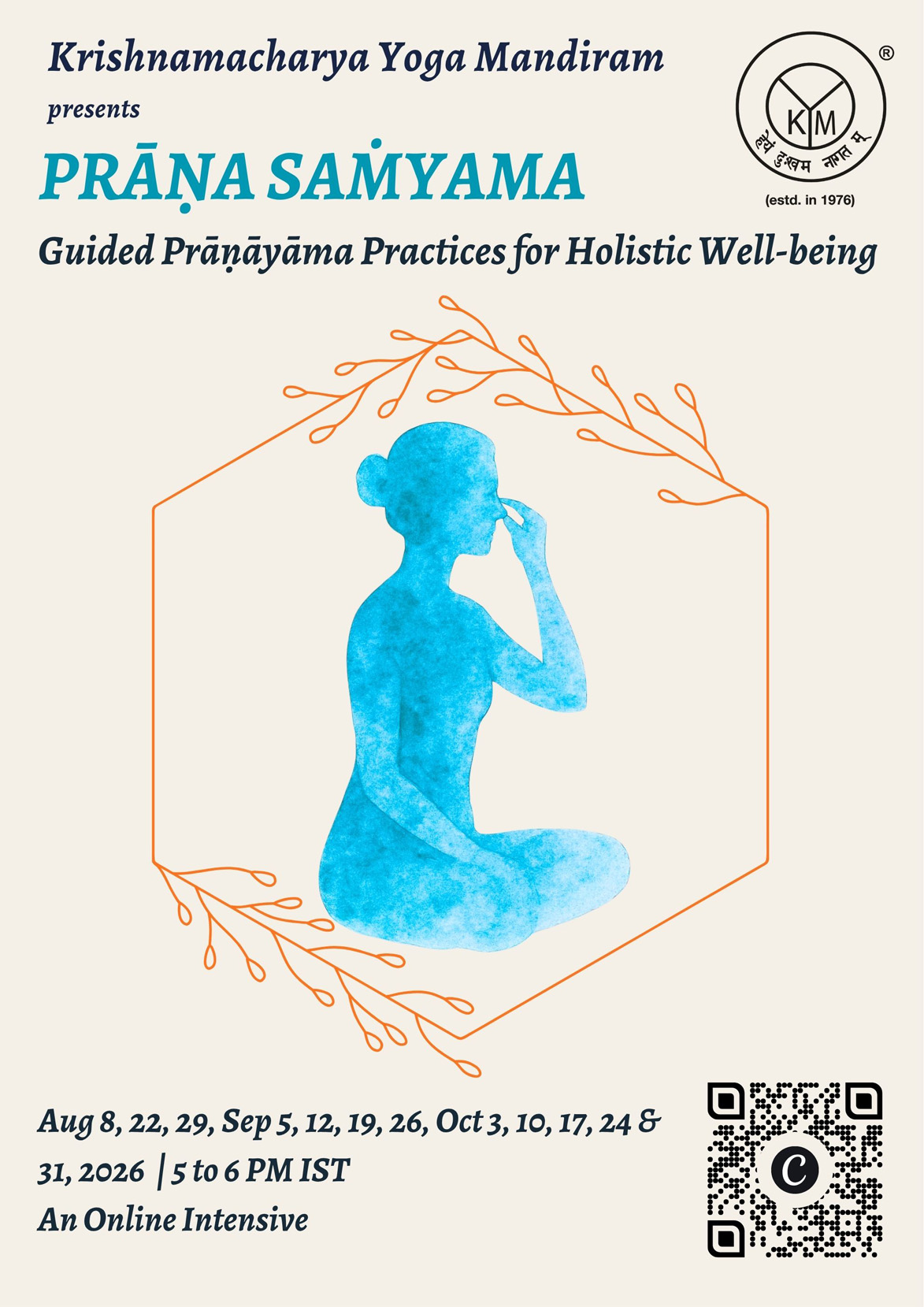 Prāṇa Saṁyama | Series – 2 | Guided Prāṇāyāma Practices for Holistic Well-being